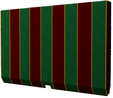 Green and Red Stripes